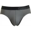 Slipy NU8658A-5GS šedá - Calvin Klein šedá S