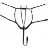 Equestro Poprsník kožený Hunting anatomický čierny