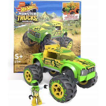 MEGA BLOKS Mega Construx Hot Wheels Monster Trucks drtič Bone Shaker