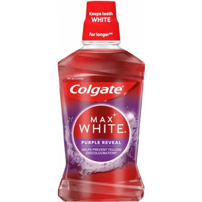 Colgate Max White Purple Reveal bieliaca ústna voda 500 ml