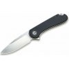 CIVIVI C907A Elementum vreckový nôž 7,5 cm, Satin, čierna, G10
