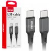 Kábel 'USB-C na USB-C 60W 100cm FullLINK AMIO-03902