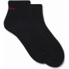 HUGO - ponožky 2PACK čierne členkové ponožky s logom HUGO - limitovaná edícia (HUGO BOSS)-43-46