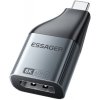 ESSAGER ES-OTG22 video redukcia - Display Port na USB-C - tmavo šedá - možnosť vrátiť tovar ZADARMO do 30tich dní