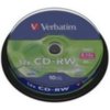 Verbatim 10ks CD-RW 700MB 8-12x High Speed/Spindl (43480)