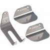 Hák na bicykel Lezyne Stainless Pedal Hook - silver uni