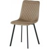 Nábytek PEGAS s.r.o. Jídelní židle, béžová, sametová látka, DCL-973 CAP4