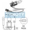 Žiarovka Autolamp 12V H3 100W PK22s