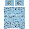MANCHESTER CITY FC Obliečky Manchester City FC, modré, 200x200 / 50x75 cm 2x