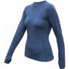 Dámske tričko dl.rukáv SENSOR MERINO BOLD cool blue XL