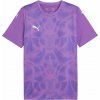 Pánske futbalové tričko Puma, TEAMGLORY JERSEY fialová,modrá,biela L