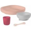Beaba sada silikonového nádobí pink (913429)