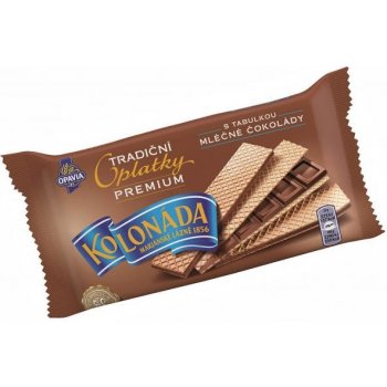 Opavia Kolonáda Oplátky Premium mliečna čokoláda 92 g