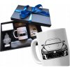 Darčekový hrnček pre vodiča auta LEXUS - sada pre chlapca - motomania box