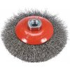 Yato Kartáč drátěný boční M14 x 125 mm INOX YT-47612