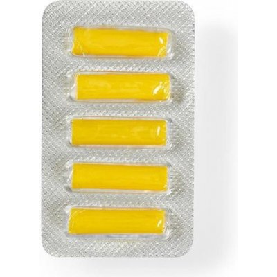 NEDIS vůně do vysavače/ citrón/ 5 náplní/ žlutá