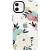 AppleKing lesklý transparentný kryt s motívom pre iPhone 12 / 12 Pro - kvety - možnosť vrátiť tovar ZADARMO do 30tich dní