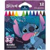 Colorino voskovky Stitch, 12 farieb