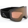 Lyžiarske okuliare Alpina Venet QV black matt/gold