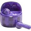 JBL Tune Flex 2 bezdrôtové slúchadlá priehľadné fialové