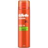 Gillette Fusion 5 Sensitive Skin gél na holenie s mandľovým olejom 200 ml