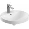 Geberit Variform umývadlo 48x48 cm okrúhly vstavané umývadlo biela 500.705.00.2