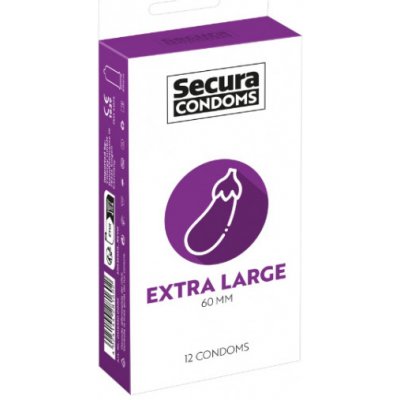 Secura Extra large - veľké kondómy (12 ks)
