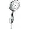 Hansgrohe Raindance Select S - Set sprchovej hlavice, 3 prúdy, držiaku a hadice, chróm - 26721000
