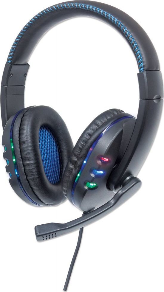 Manhattan USB Gaming Headset with LEDs