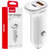 Nabíjačka do auta USB-A+ USB-C 20W 12/24V AMiO-03875