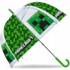 Minecraft Creeper deštník dětský zelený