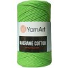 Špagát Macrame Cotton Tmavo neónovo zelená 802