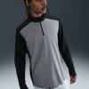 Nike Academy Mens Dri-FIT Soccer Drill Top | 0198482305383 | Šedá | S