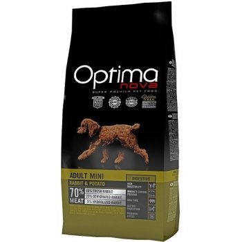 OPTIMAnova dog Adult MINI DIGESTIVE Grain Free Rabbit 8 kg