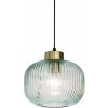 Ideal Lux 237428 zavesený stropný luster Mint 60W | E27 - s dymovo zelenými sklami