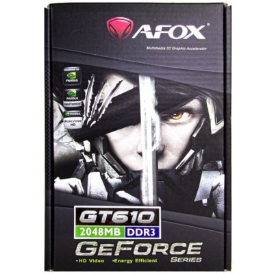 AFOX GeForce GT 610 2GB DDR3 AF610-2048D3L7-V8