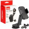 Držiak telefónu 2v1 na vetranie na čelné sklo AMiO-04136