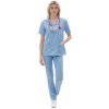 Perlička® Zdravotnícky set Bledomodrá Veľkosť košele: 56, Veľkosť nohavíc: 34