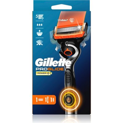 Gillette ProGlide Power batériový holiaci strojček + náhradná hlavica 1 ks