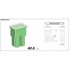 poistka jap.samica-40A /zelená/ 0470040
