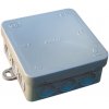 Tracon electric Nadomietková inštalačná krabica, šedá 85x85x37mm 85×85×37mm