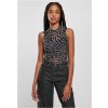 Body Urban Classics Ladies Sleeveless Mesh body asphalt/black