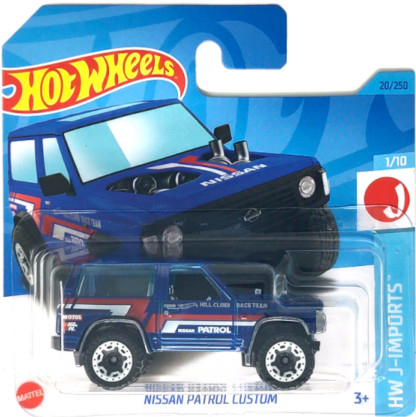 Hot Wheels Nissan Patrol Custom Blue