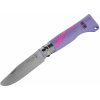 Opinel Outdoor Junior No. 07 vreckovy noz s Pfeife fialova