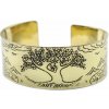 AWM Mosadzný Tibetský Náramok - Mantra - Strom Života 1ks