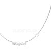 Strieborná retiazka s menom Exclusiv - MAGDA