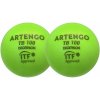 ARTENGO Penová tenisová loptička TB100×2 9 cm zelená