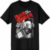 Iron Maiden tričko Est. 1975 No Prayer Grave Red Logo čierna