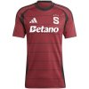 adidas Sparta Prague Home jersey pánsky dres vínová