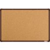 VMS VISION, s.r.o. Korková nástenka boardOK s hnedým rámom 600x900